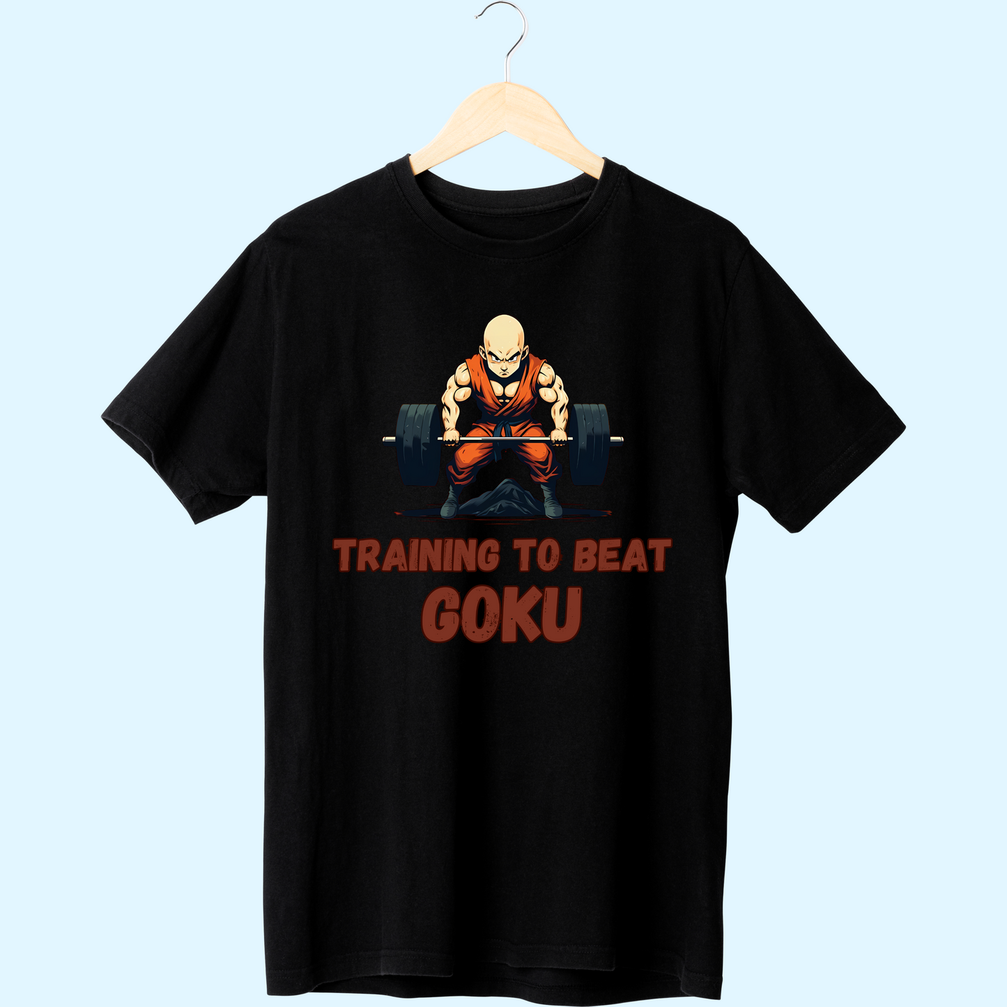 TRAINING TO BEAT GOKU T-SHIRT