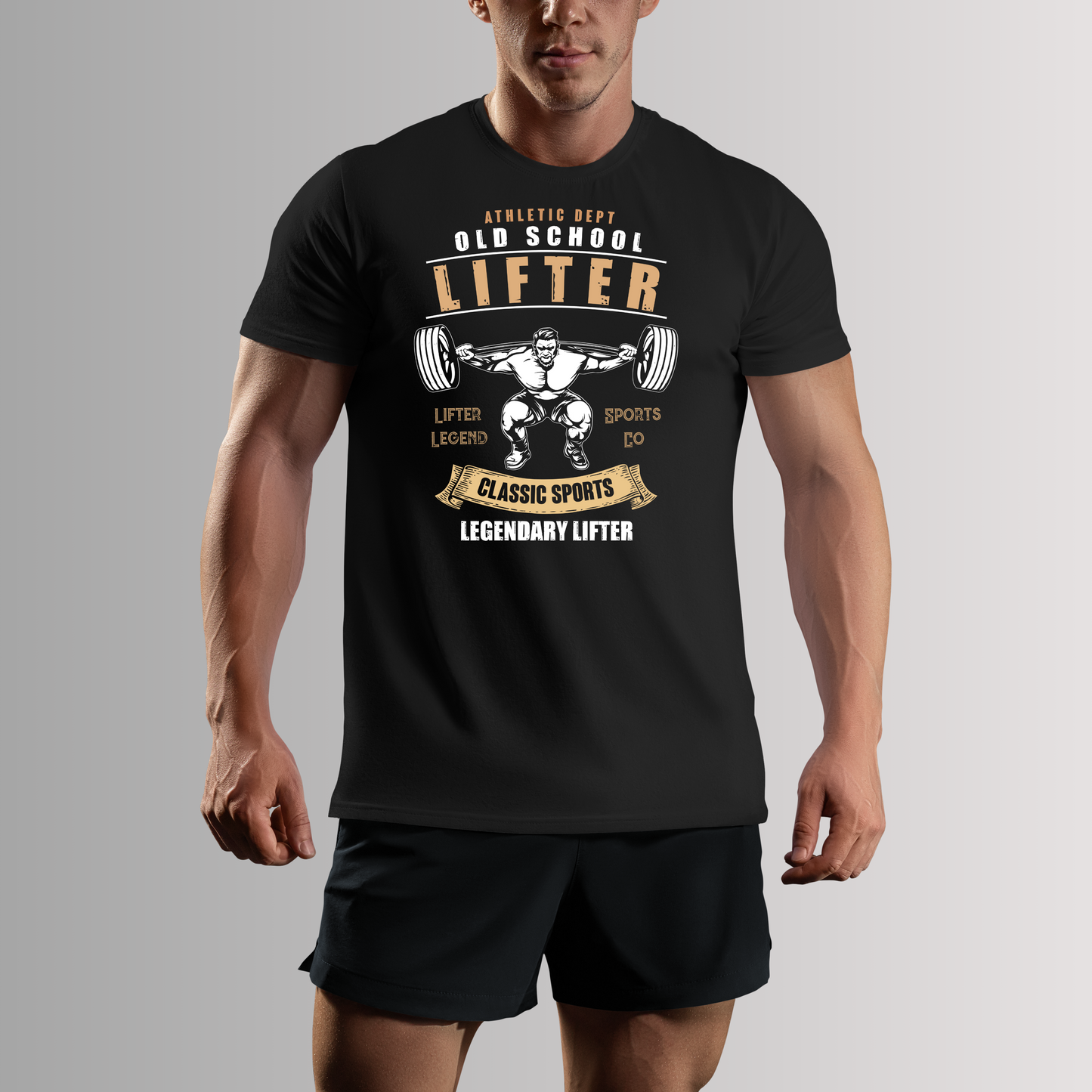 OLD SCHOOL LIFTER T-SHIRT