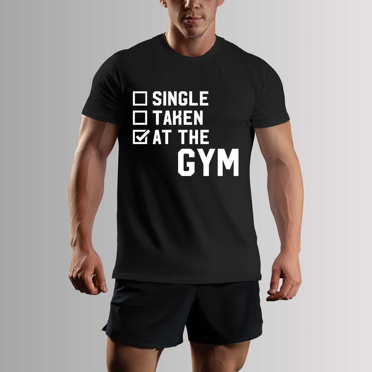 AT THE GYM T-SHIRT