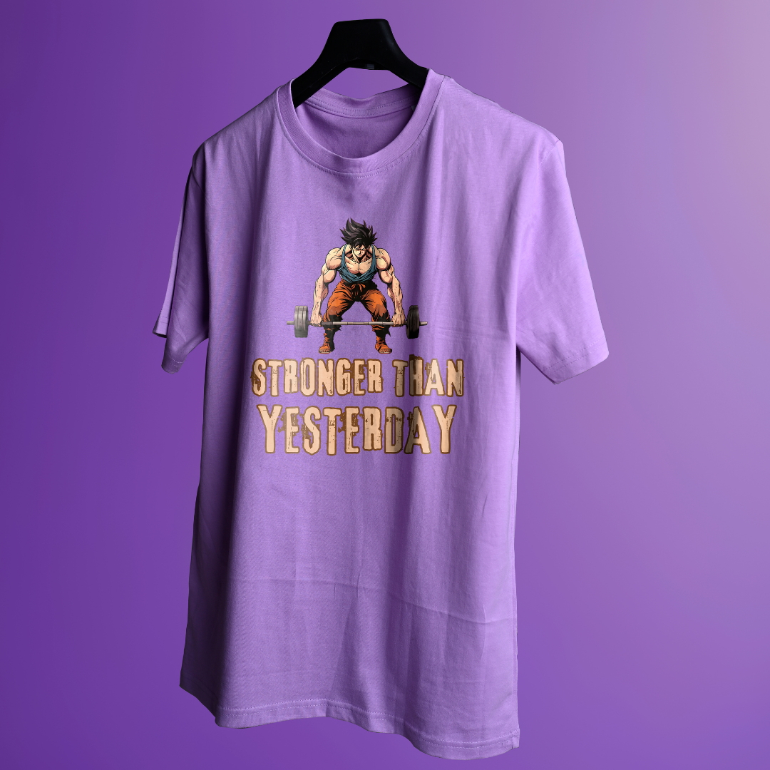 STRONGER THAN YESTERDAY T-SHIRT