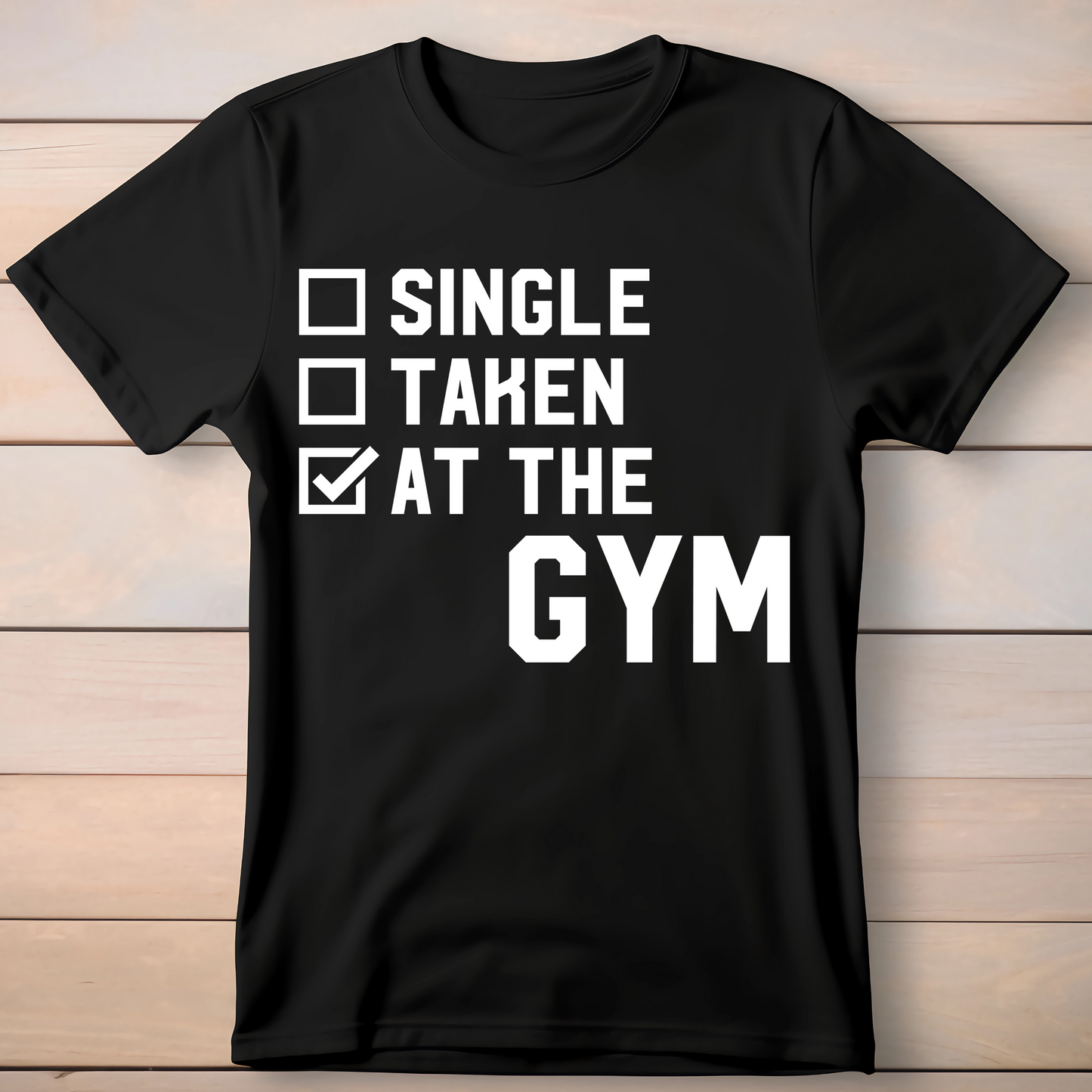 AT THE GYM T-SHIRT