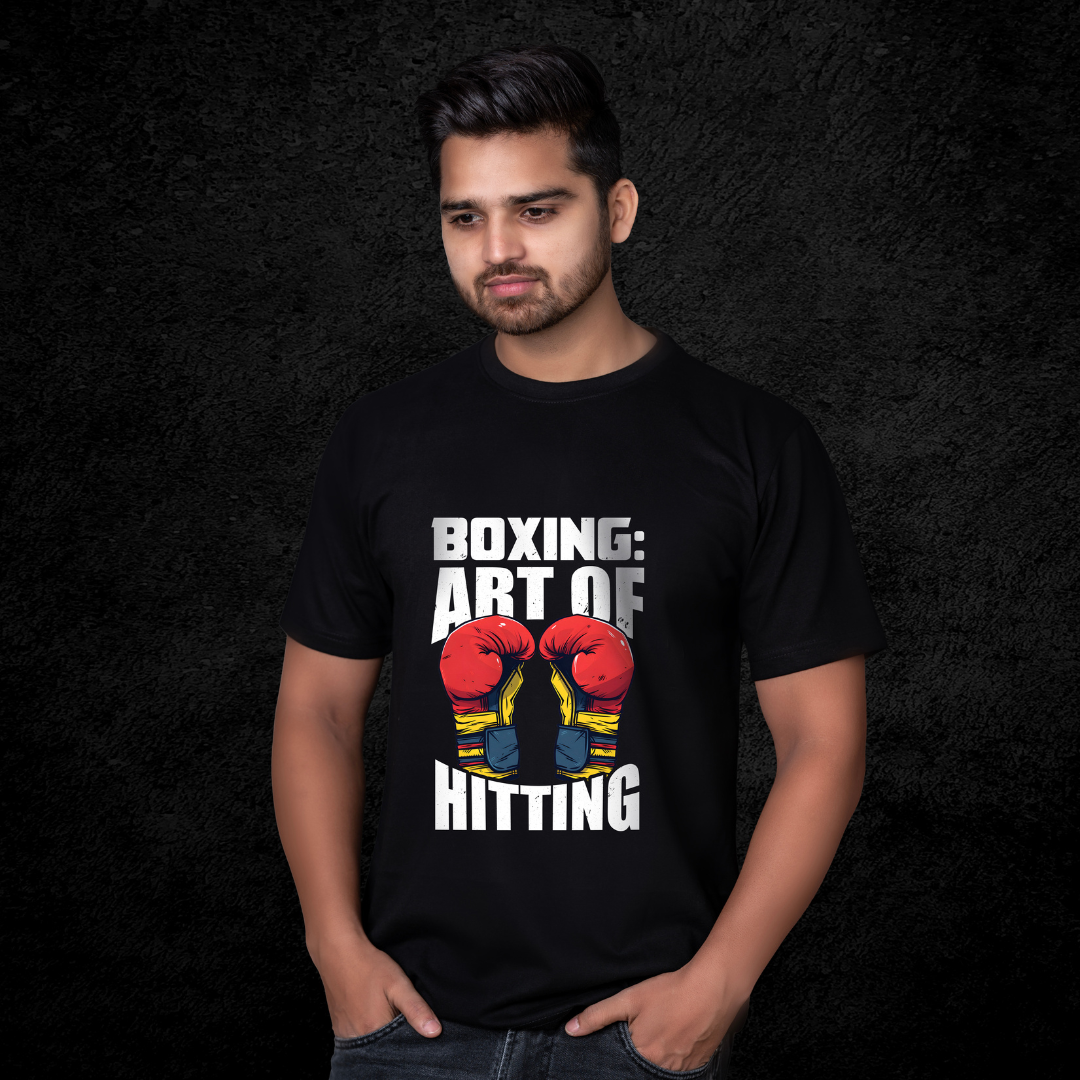 BOXING: ART OF HITTING T-SHIRT