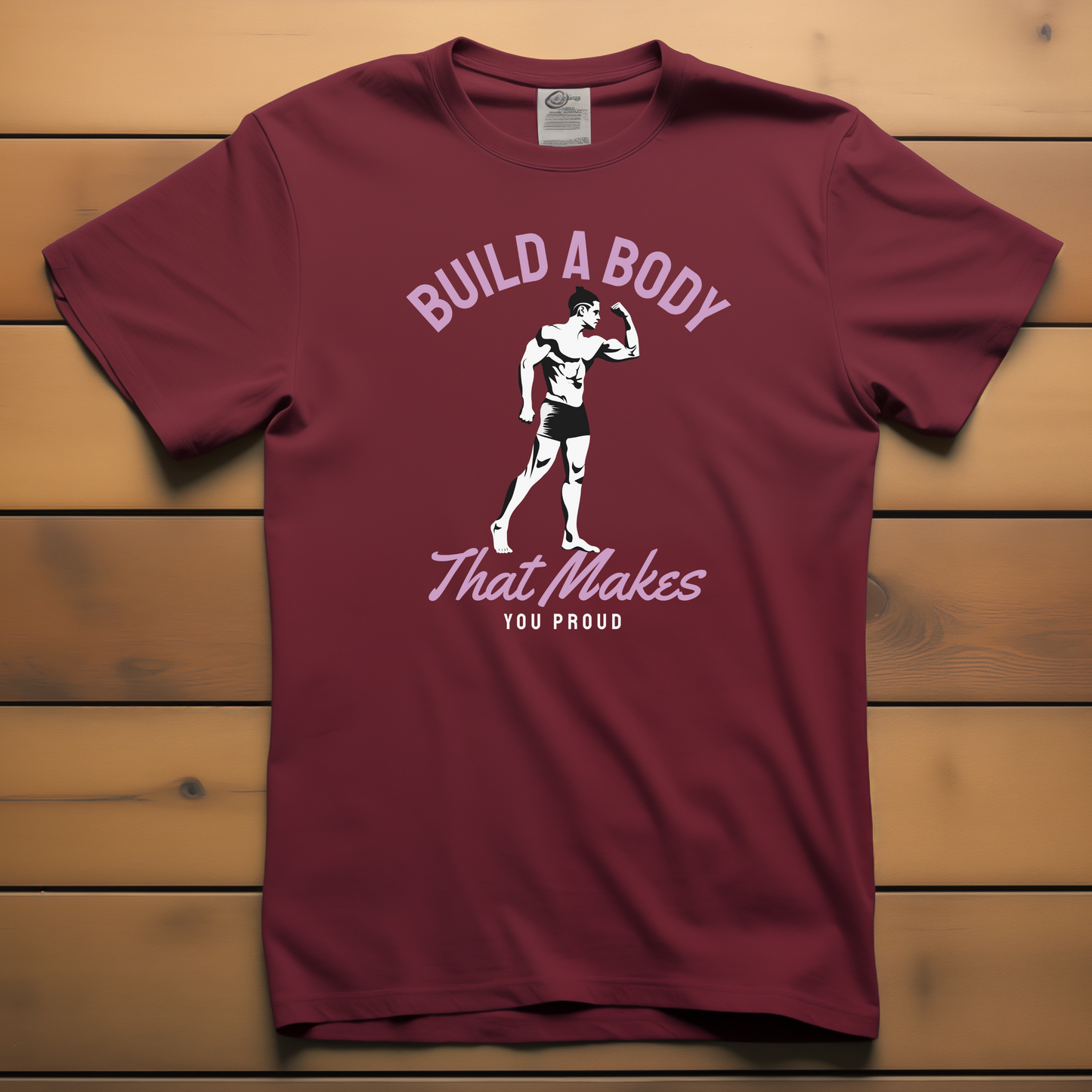 BUILD A BODY T-SHIRT