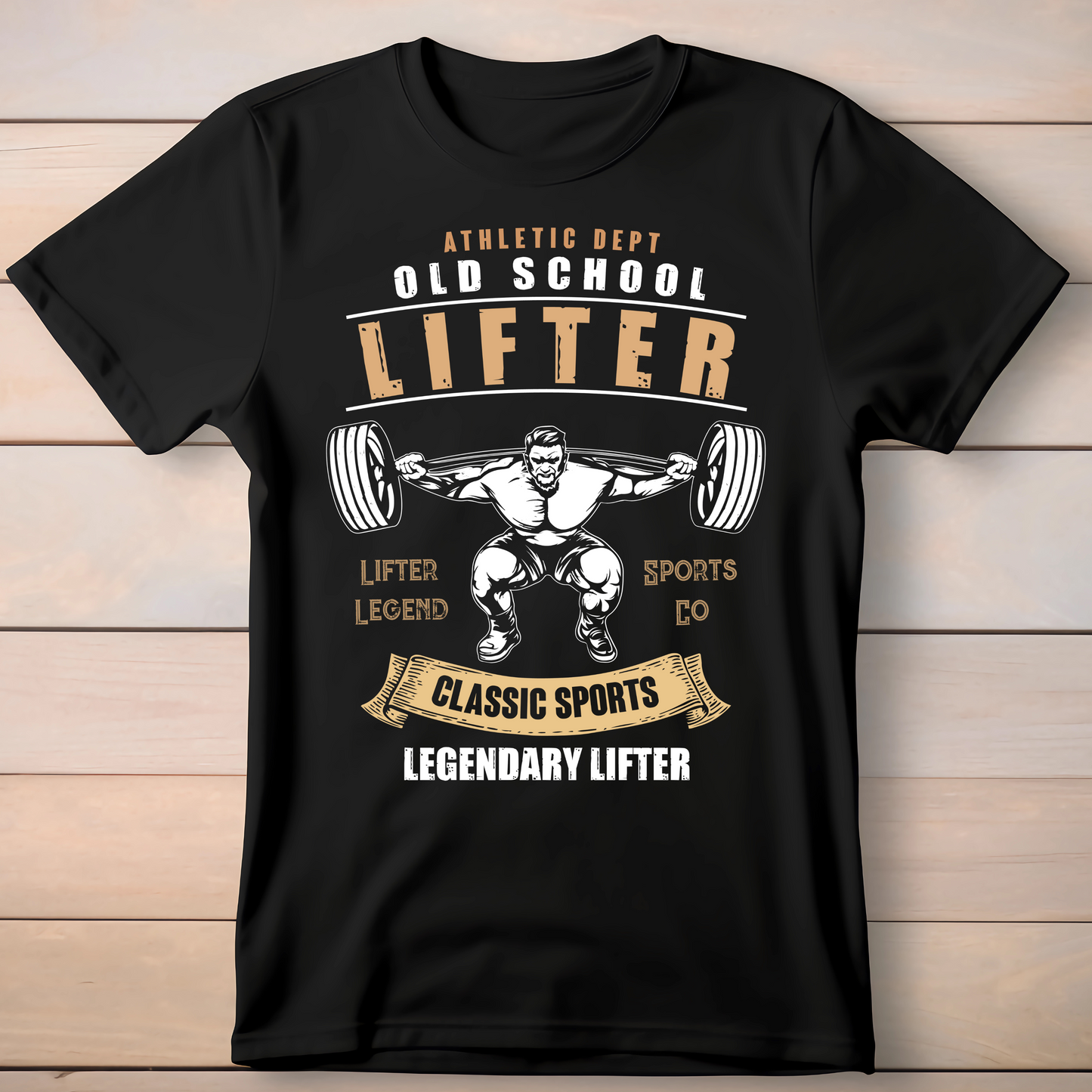 OLD SCHOOL LIFTER T-SHIRT