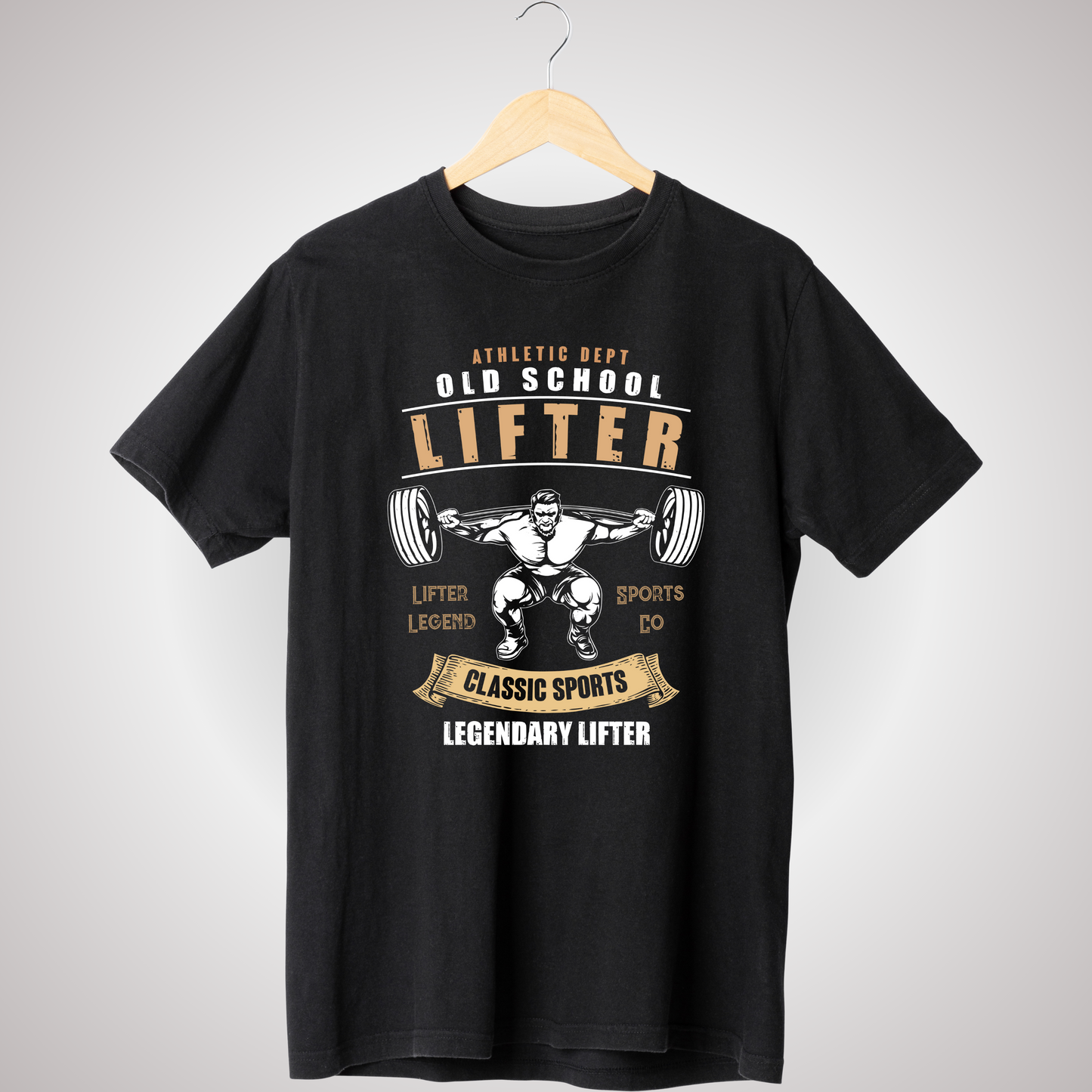 OLD SCHOOL LIFTER T-SHIRT