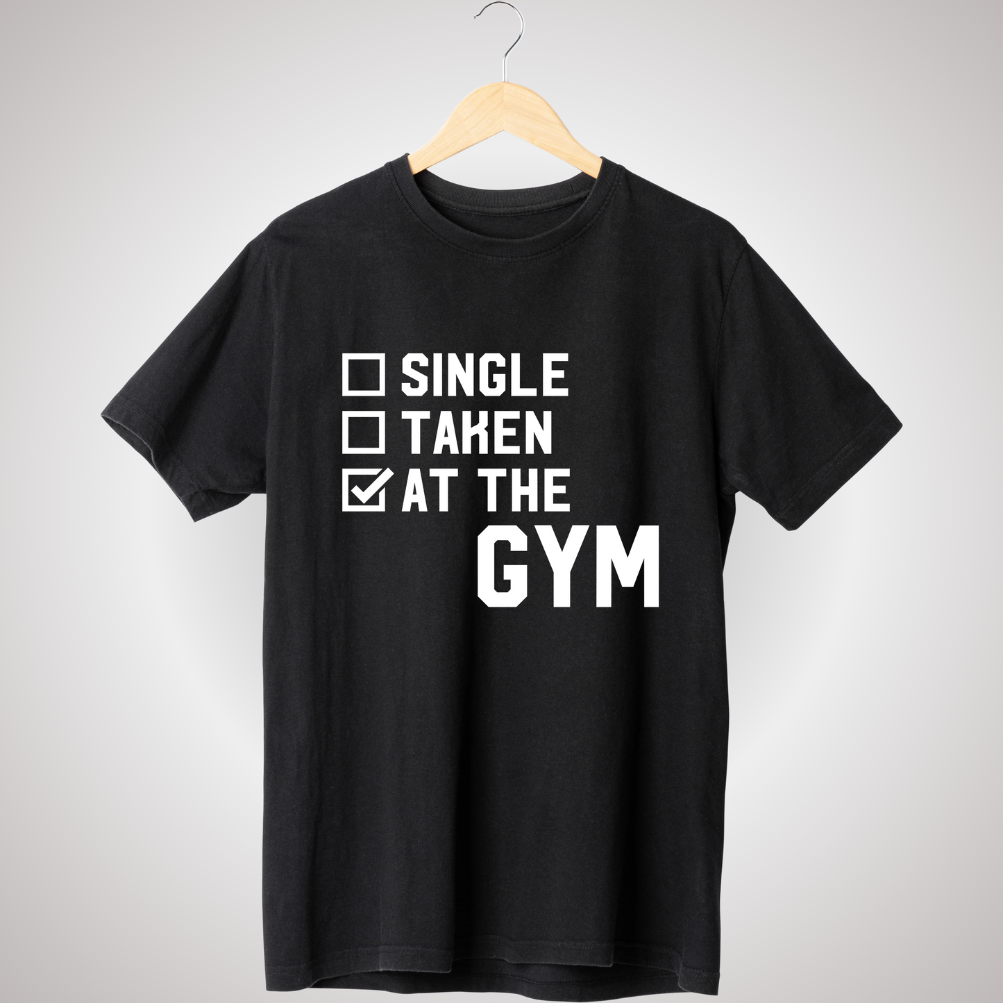 AT THE GYM T-SHIRT