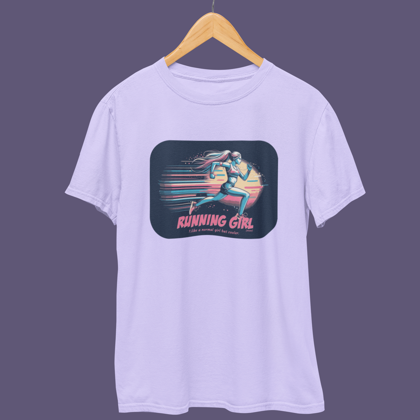 RUNNING GIRL T-SHIRT