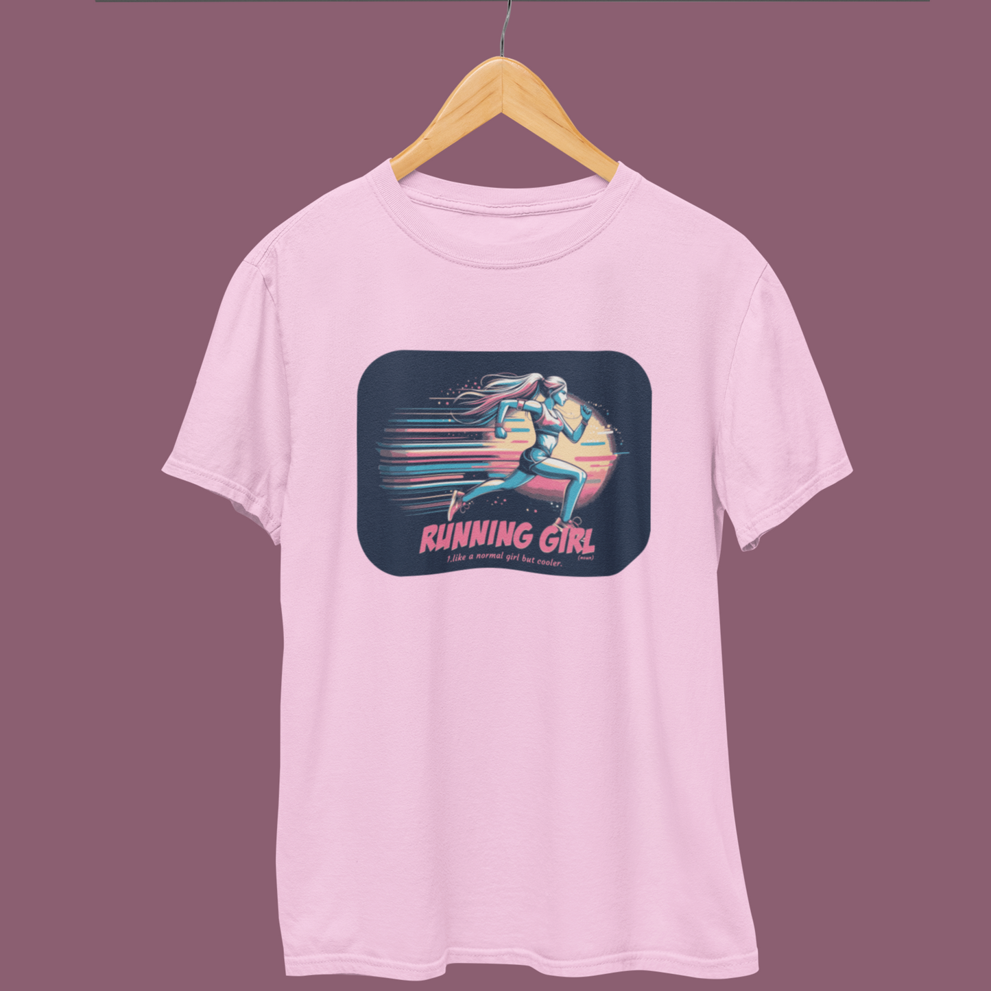 RUNNING GIRL T-SHIRT