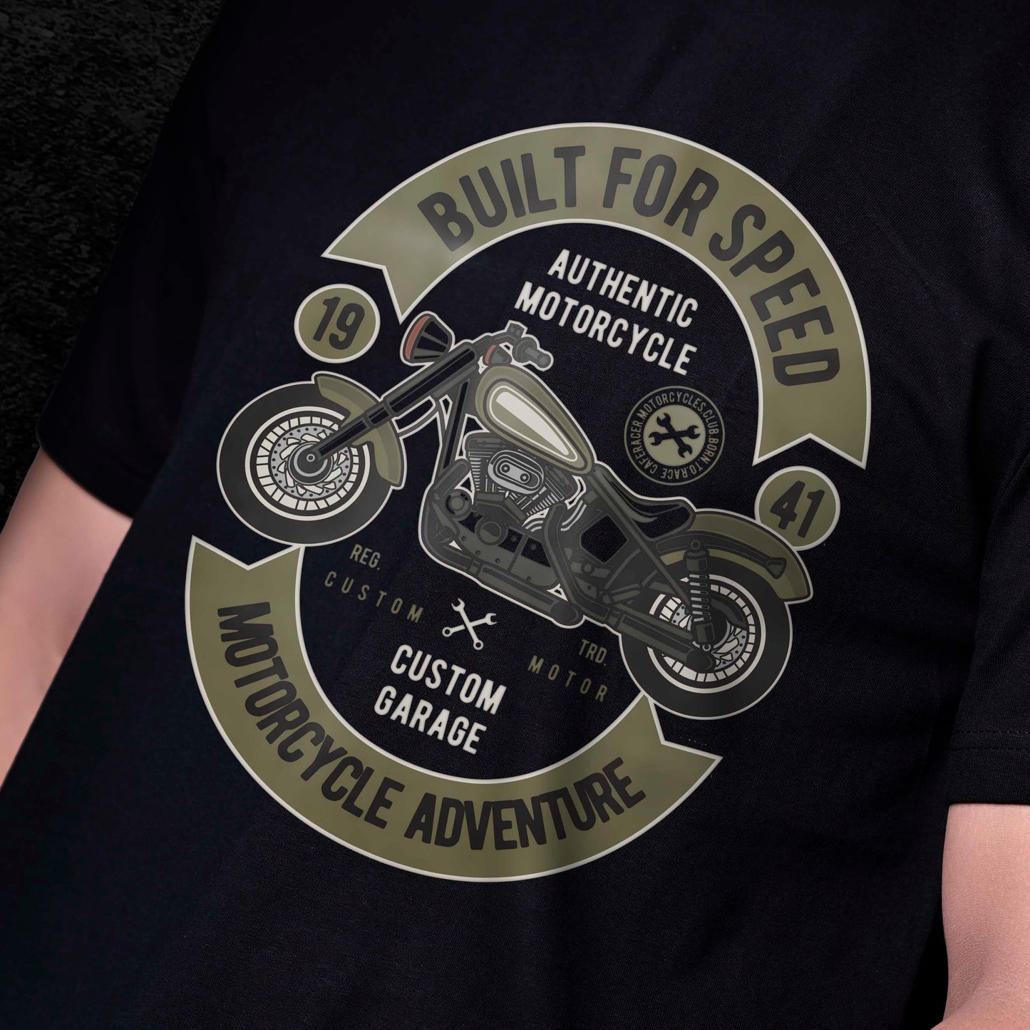 BIKER T-SHIRT