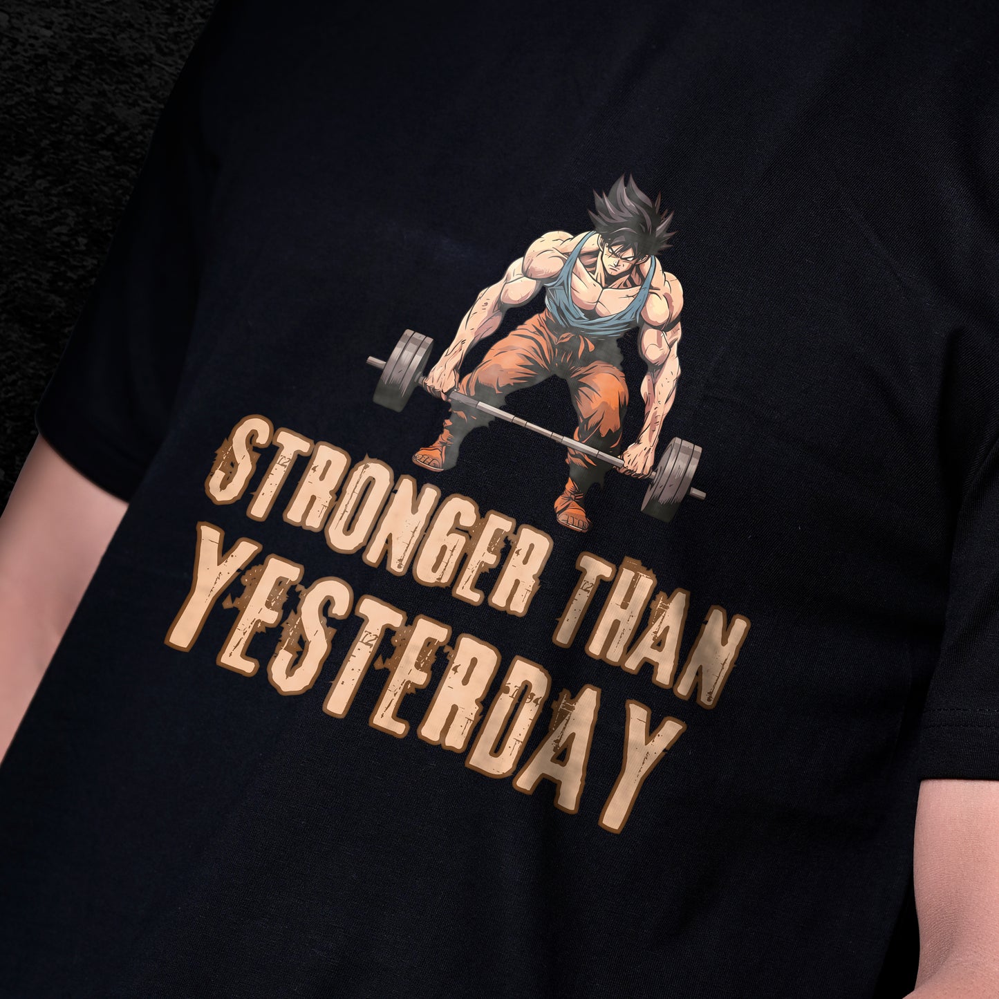 STRONGER THAN YESTERDAY T-SHIRT