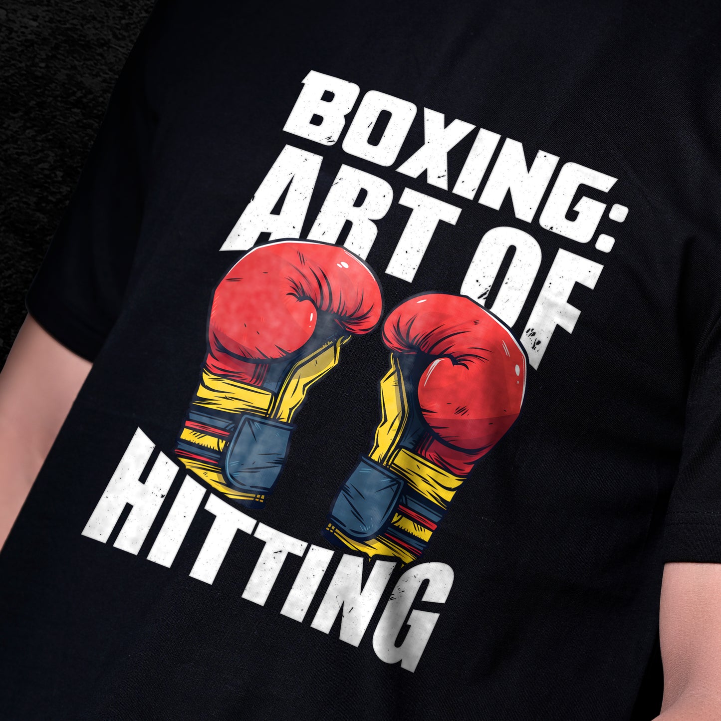 BOXING: ART OF HITTING T-SHIRT