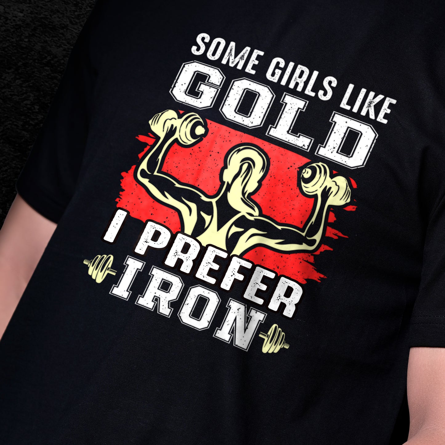 I PREFER IRON T-SHIRT