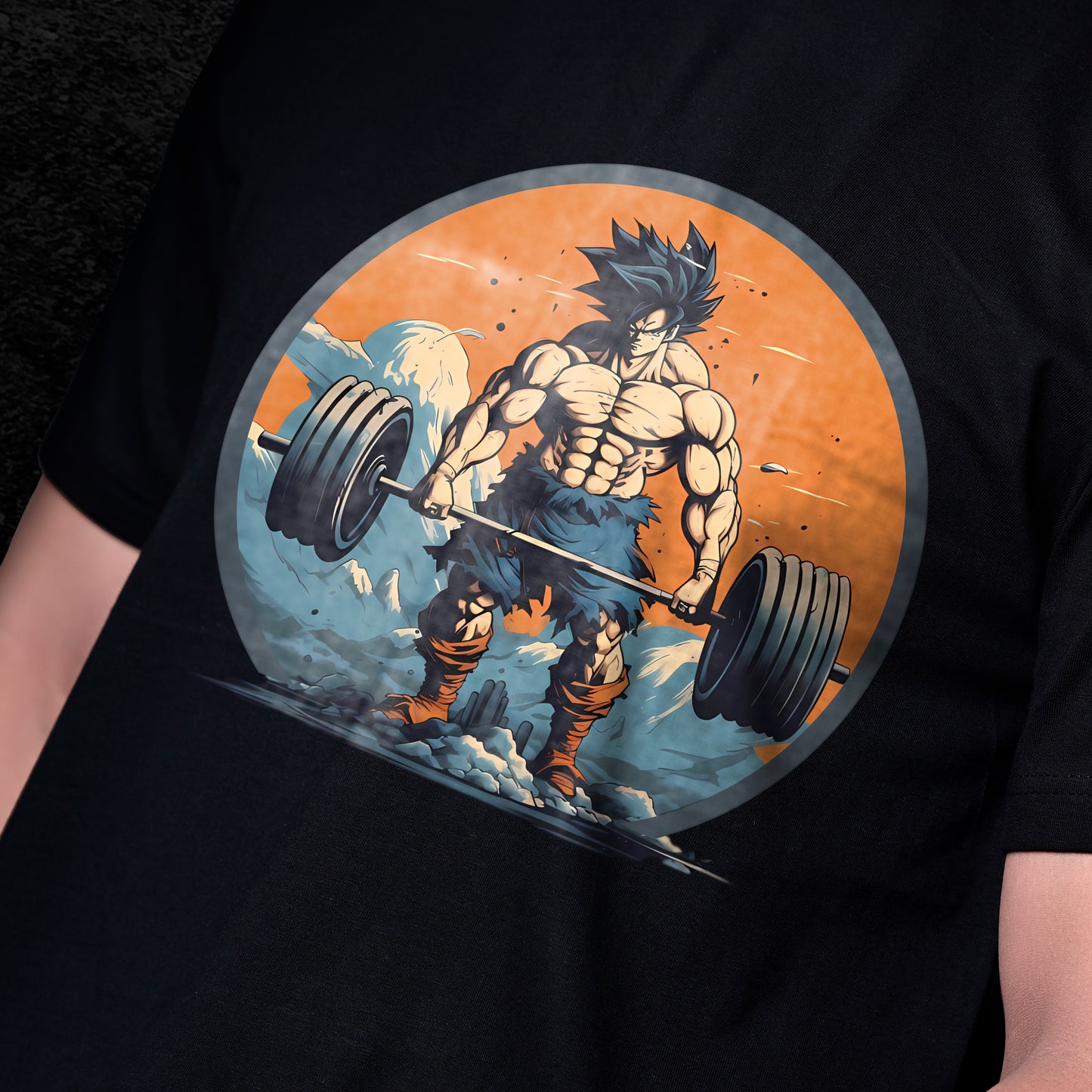 GOKU POWERLIFTING T-SHIRT