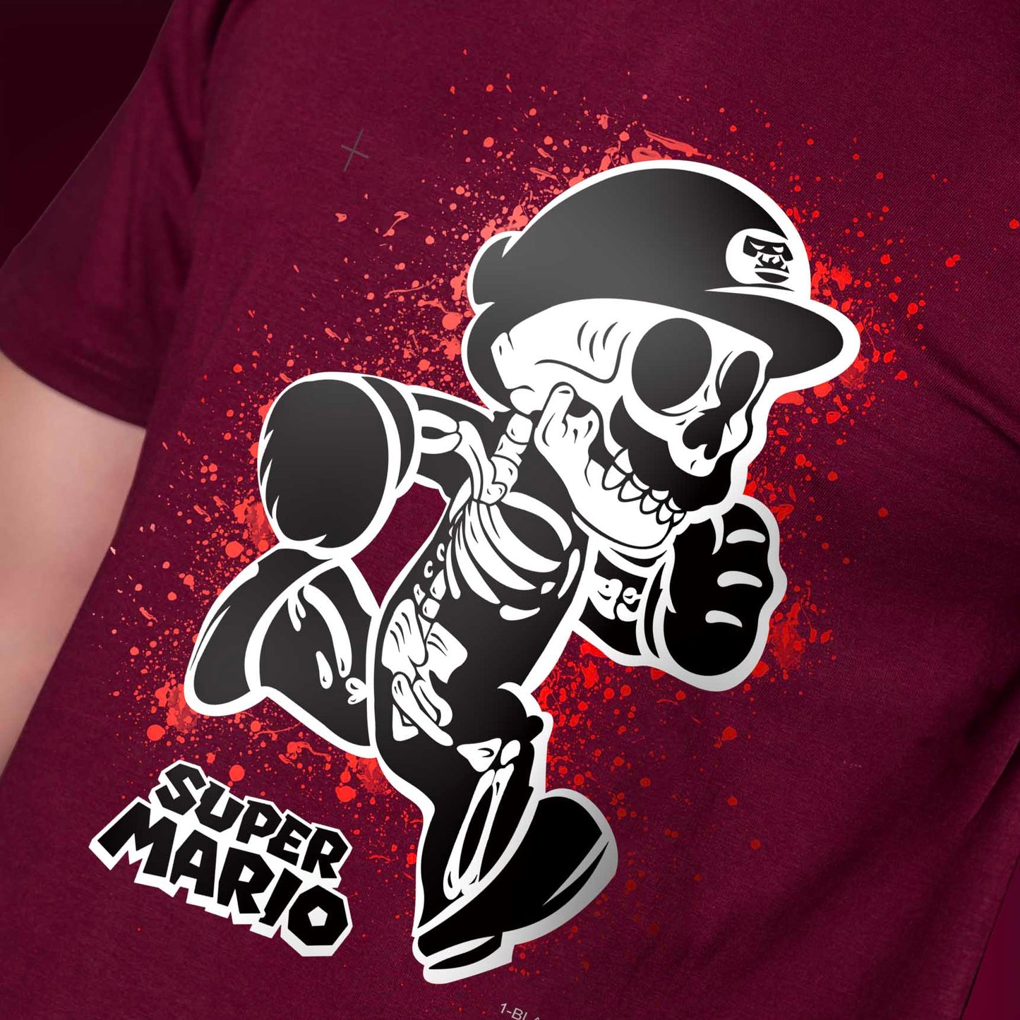 SKULL MARIO T-SHIRT