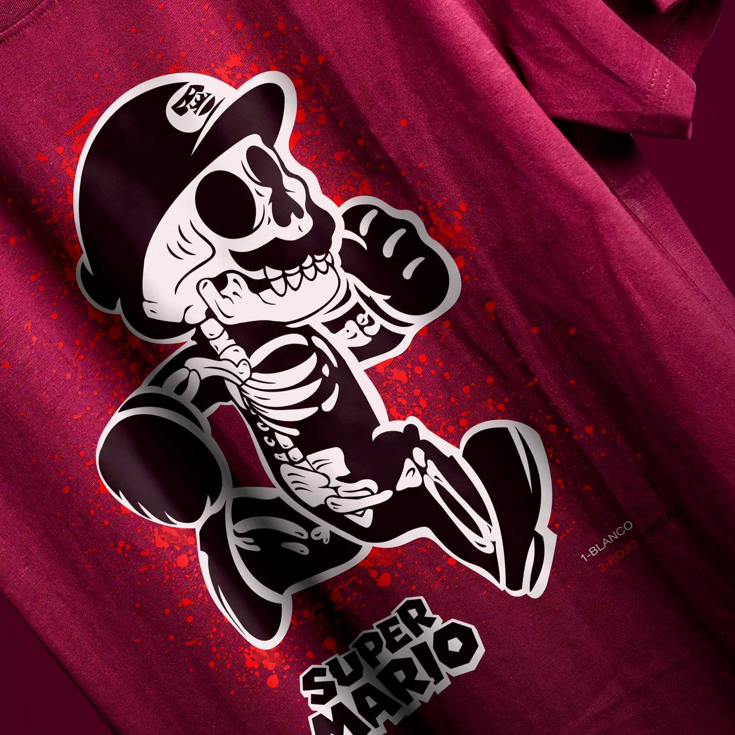 SKULL MARIO T-SHIRT