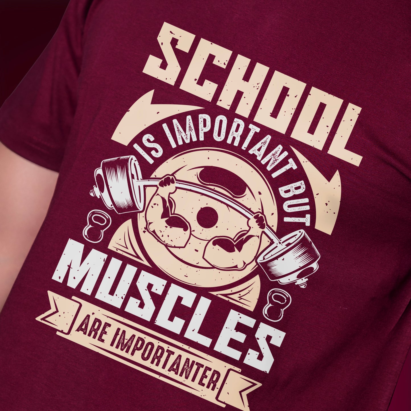 SCHOOL IS IMPORTANT T-SHIRT