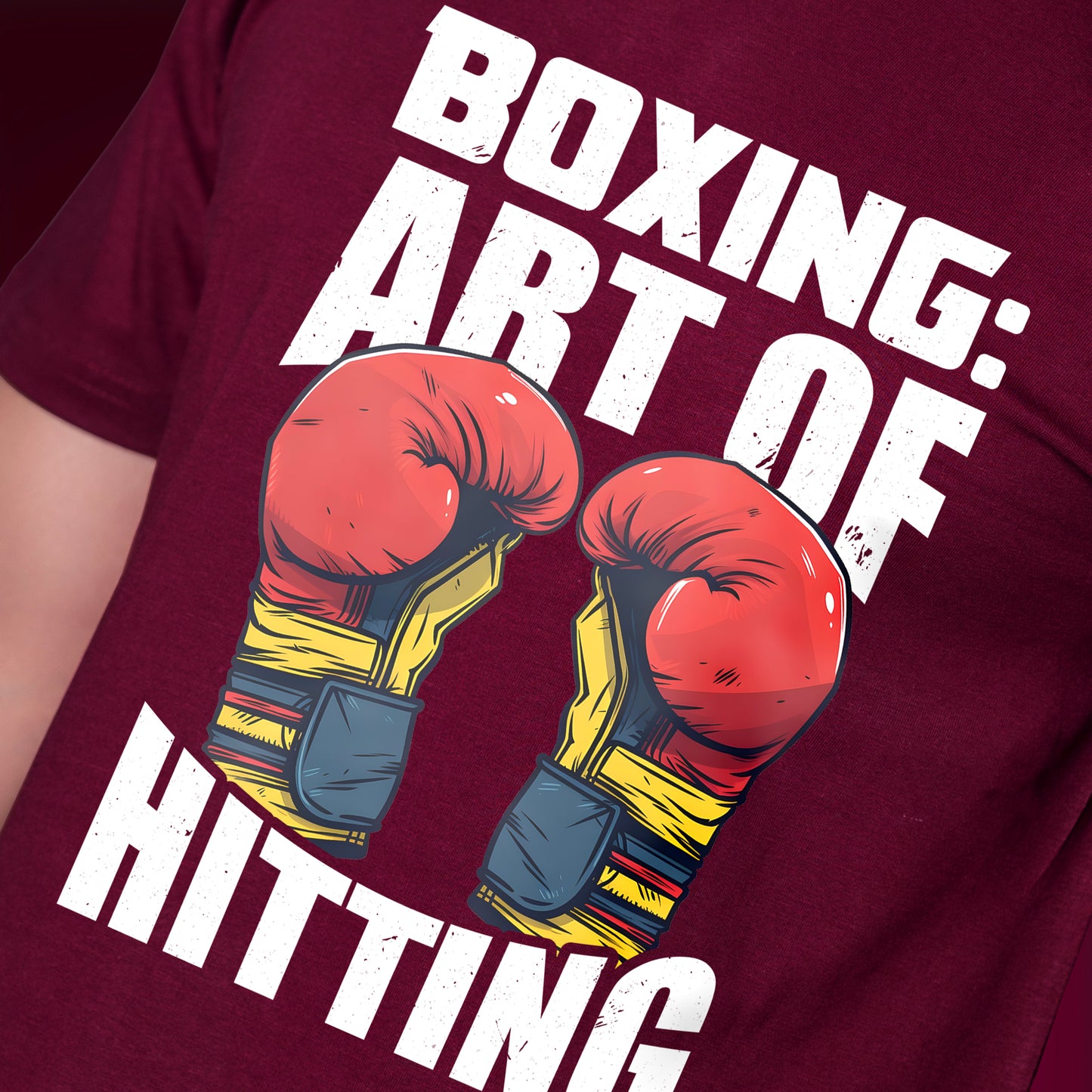 BOXING: ART OF HITTING T-SHIRT