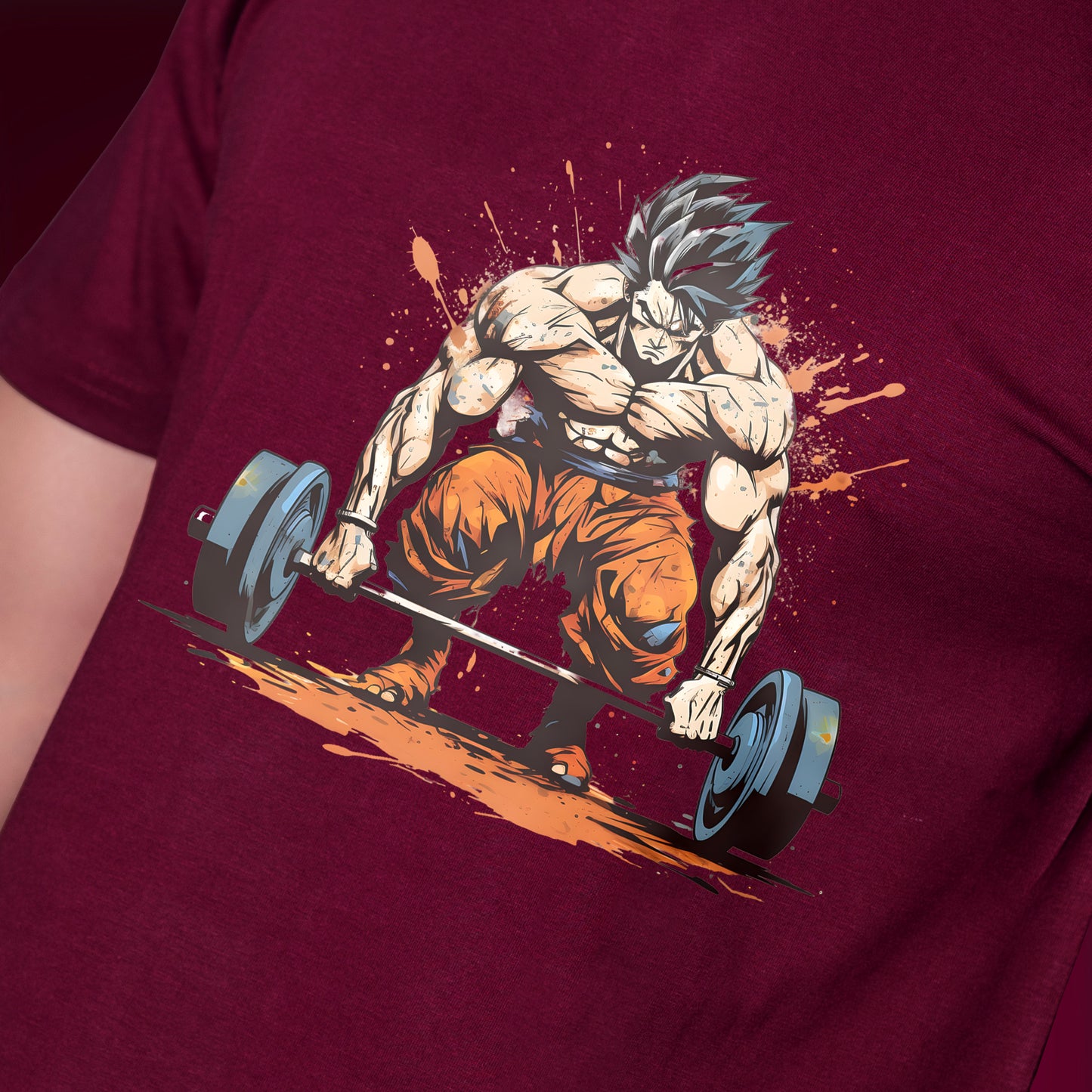 POWERED UP GOKU T-SHIRT