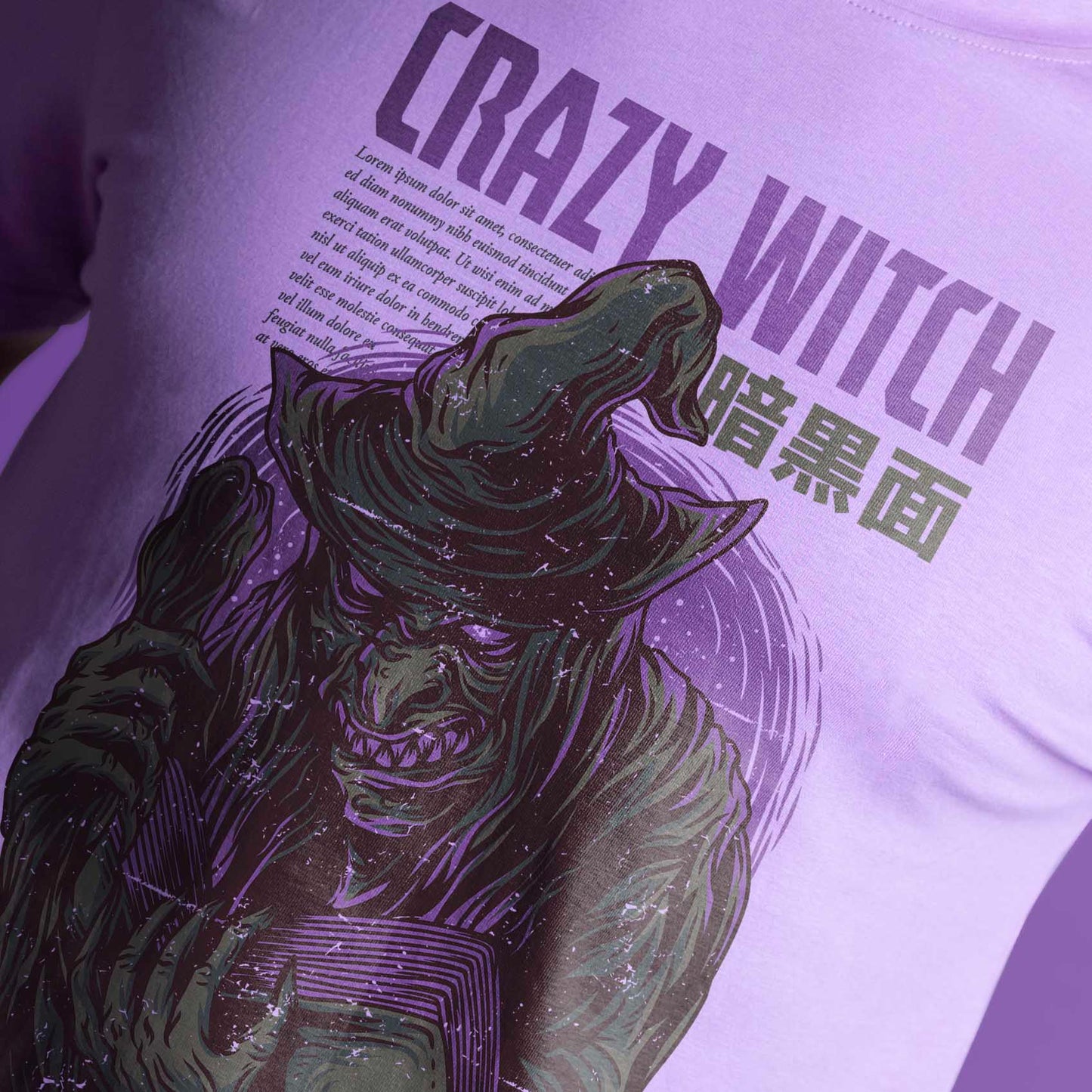 CRAZY WITCH T-SHIRT