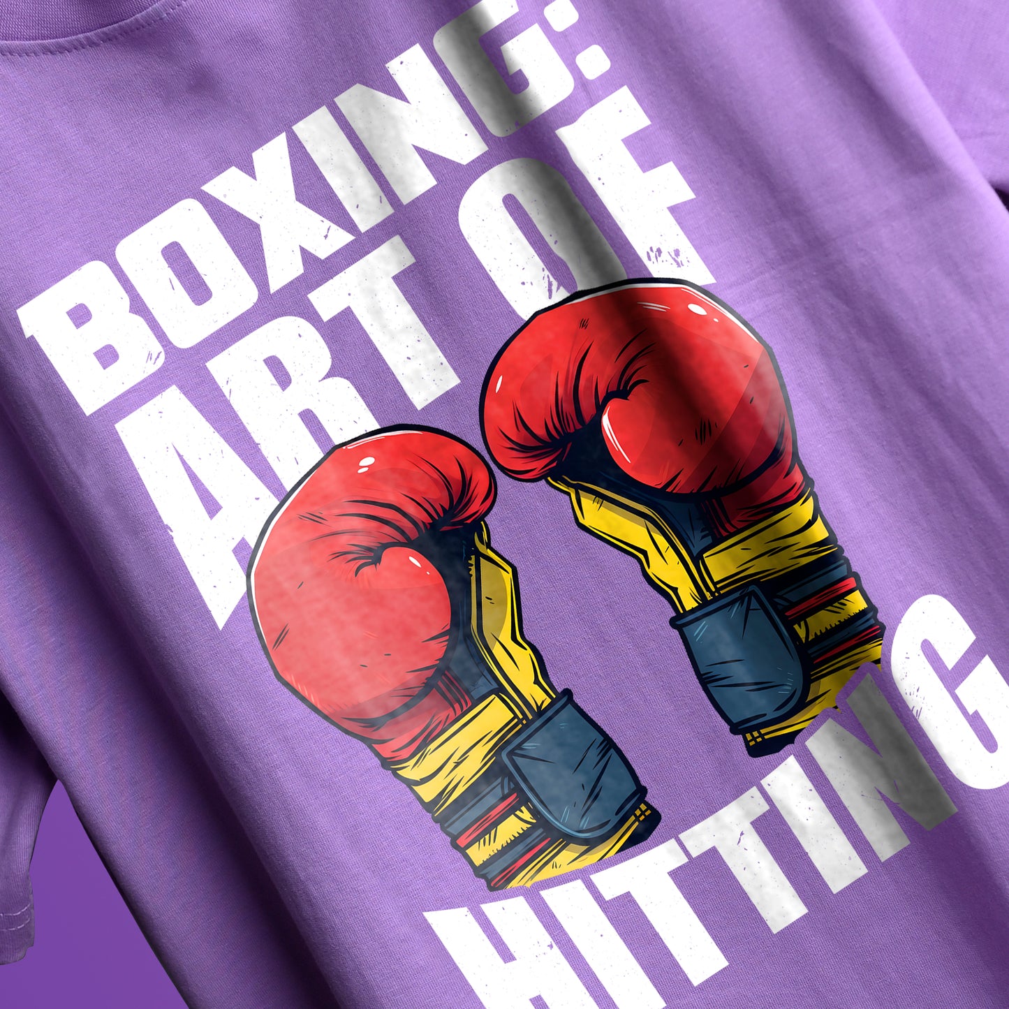 BOXING: ART OF HITTING T-SHIRT