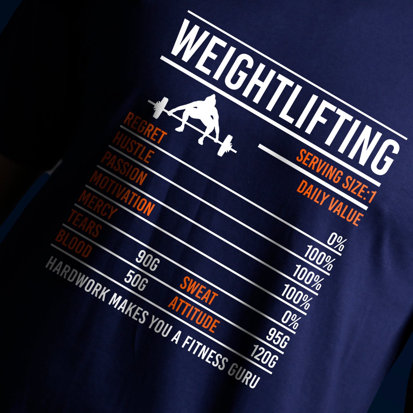 WEIGHTLIFTING T-SHIRT