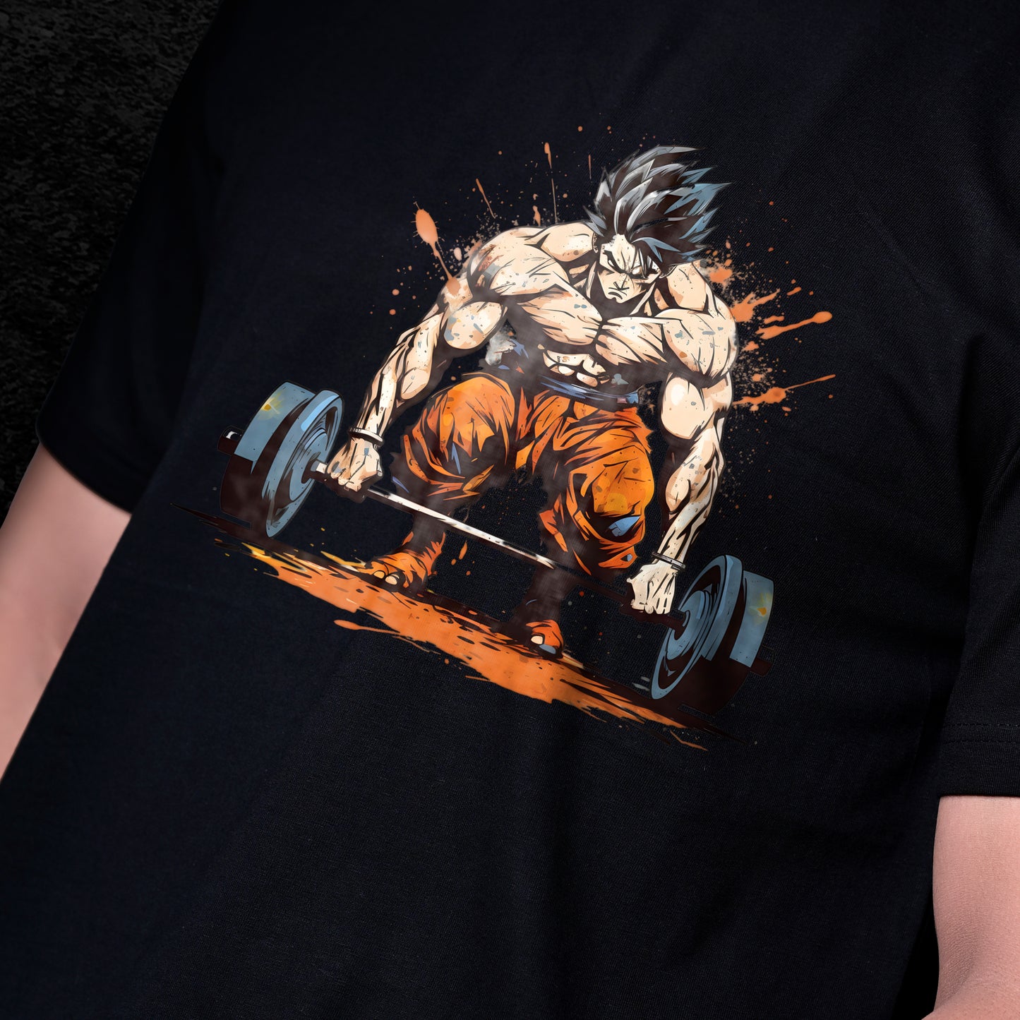 POWERED UP GOKU T-SHIRT