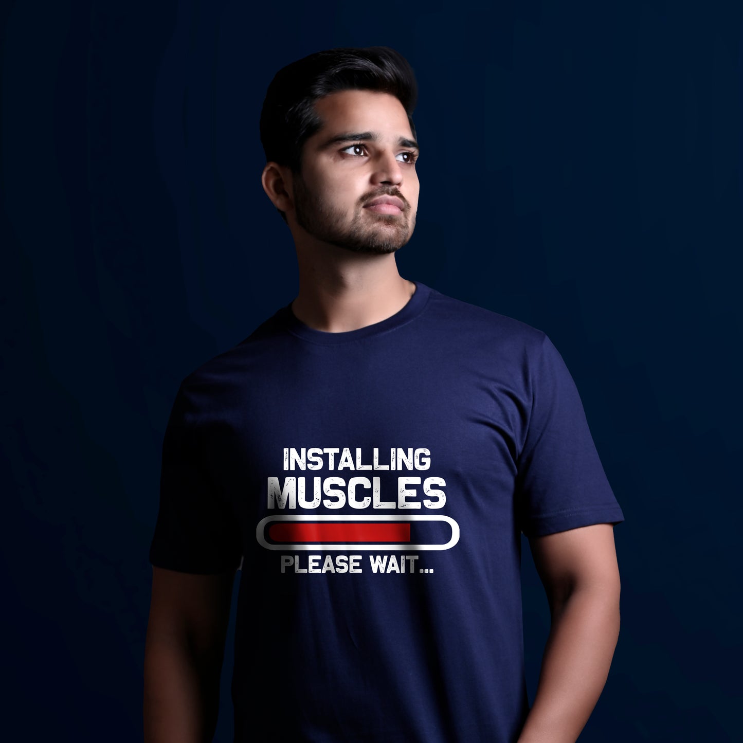 INSTALLING MUSCLES T-SHIRT