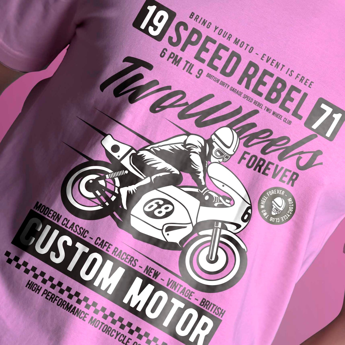 CUSTOM MOTOR T-SHIRT