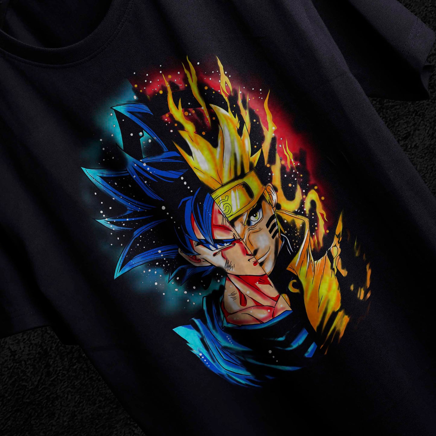 GOKU X NARUTO T-SHIRT