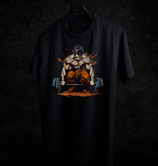 POWERED UP GOKU T-SHIRT