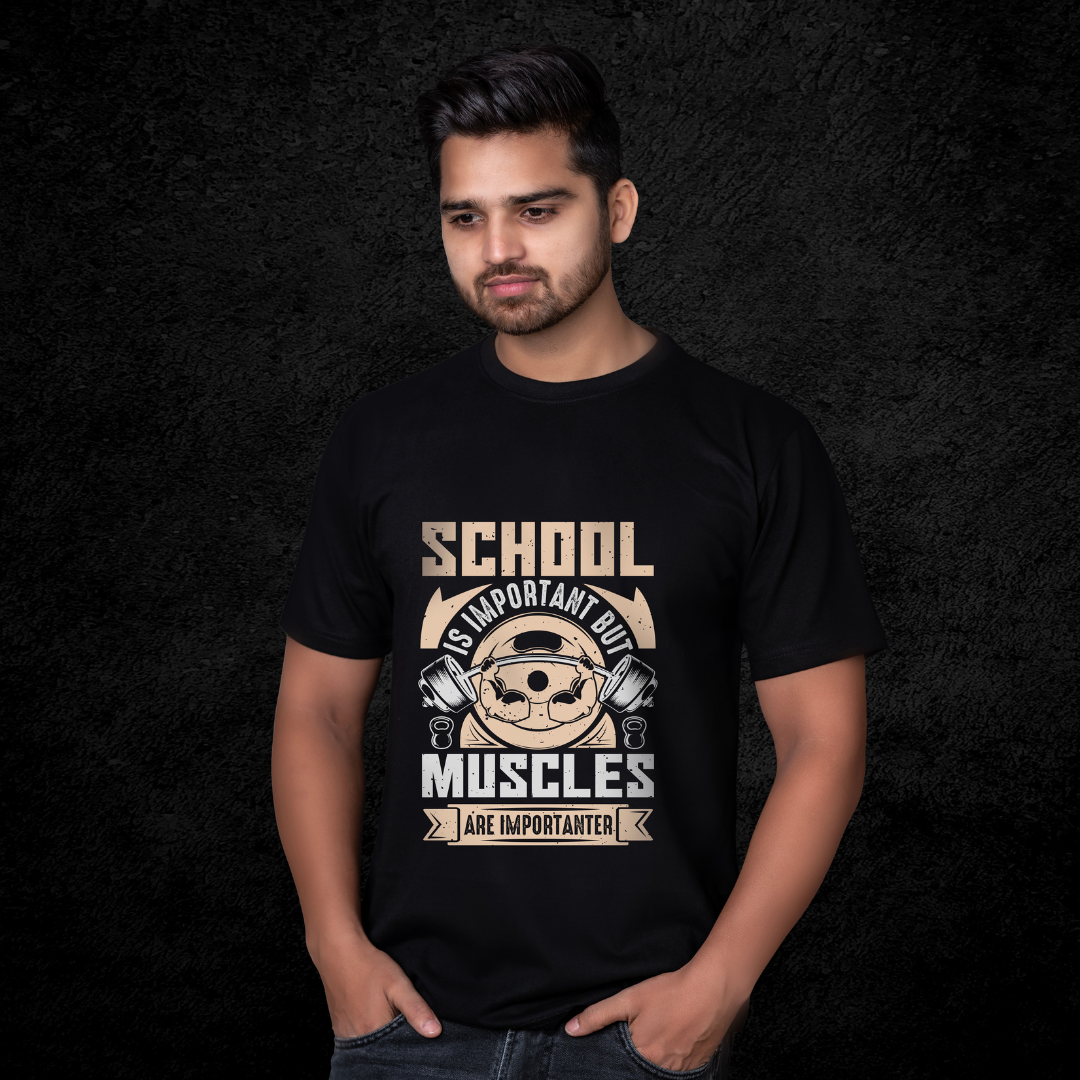 SCHOOL IS IMPORTANT T-SHIRT